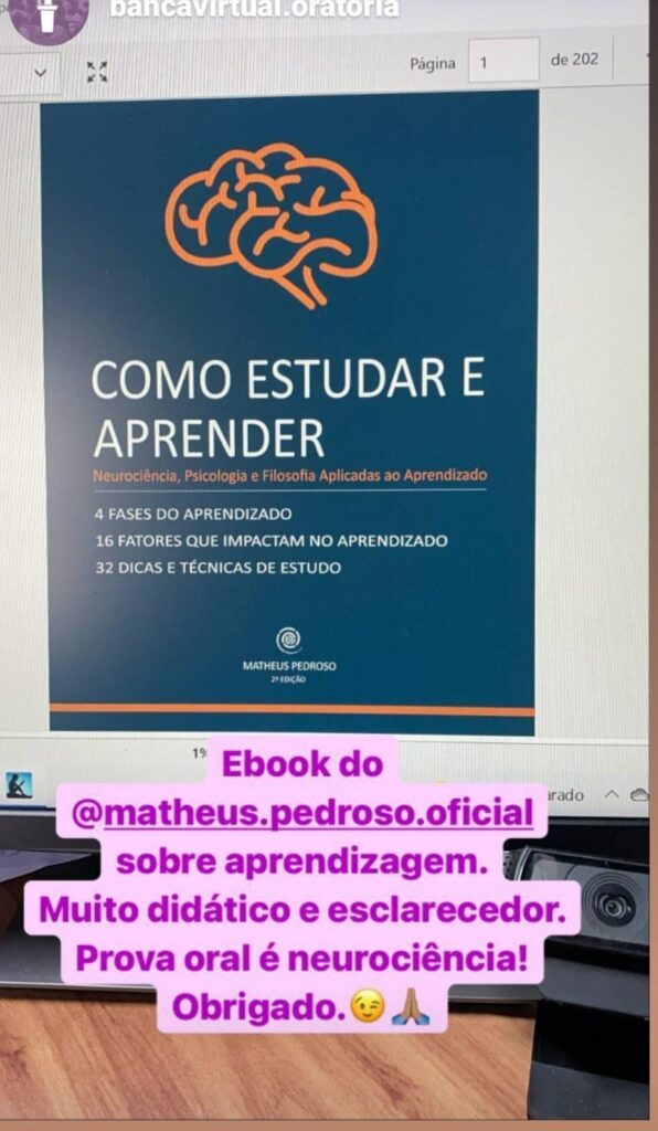 Depoimento 7 - Estudar e Aprender